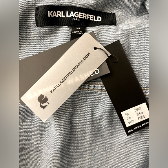 Karl Lagerfeld Jean Jacket - Picture 7 of 7
